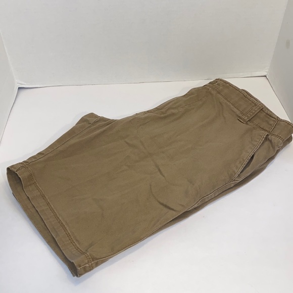 Men’s size 36 khaki flat front shorts - Picture 1 of 5
